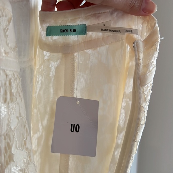 UO Kimchi Blue Valentina Lace Mini Dress - Picture 10 of 11